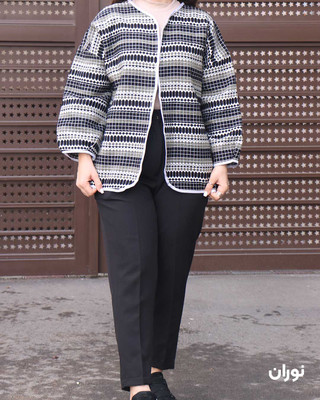 کت سنتی کوتاه زنانه مشکی