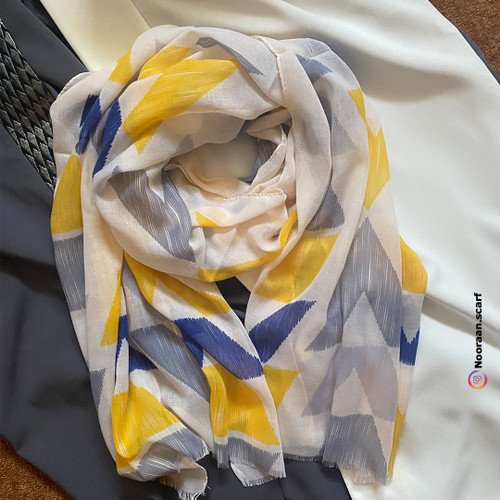 شال  نخی سفید 140015