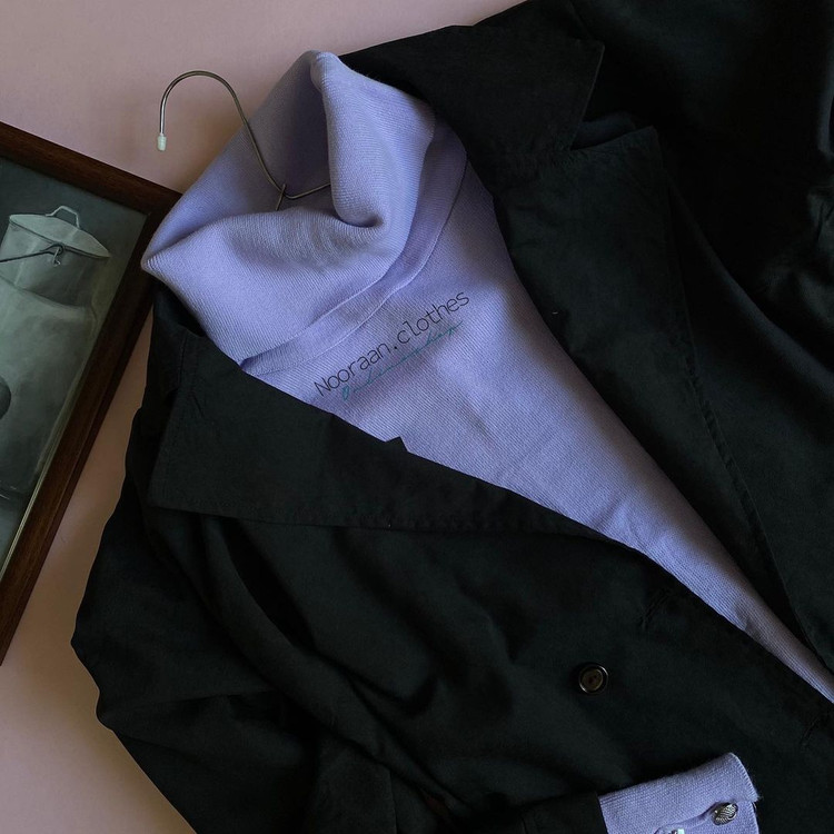 بافت ترک یقه اسکی زنانه یاسی