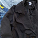 مانتو کتی میکرو پاییزه مشکی