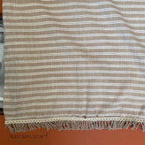 شال نخی مزونی پاییزه راه راه کاهی