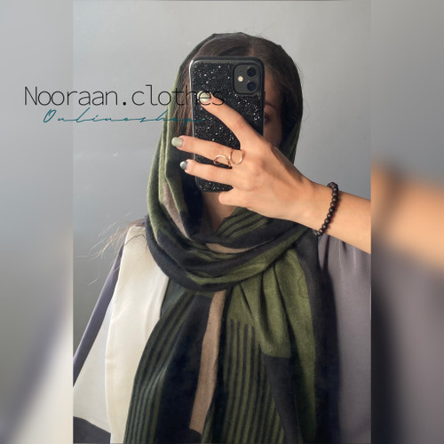 شال موهر سبز