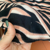 شال پاییزه موهر صورتی پلنگی