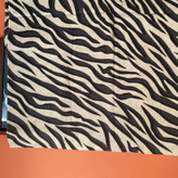 شال پاییزه موهر کرم مشکی پلنگی