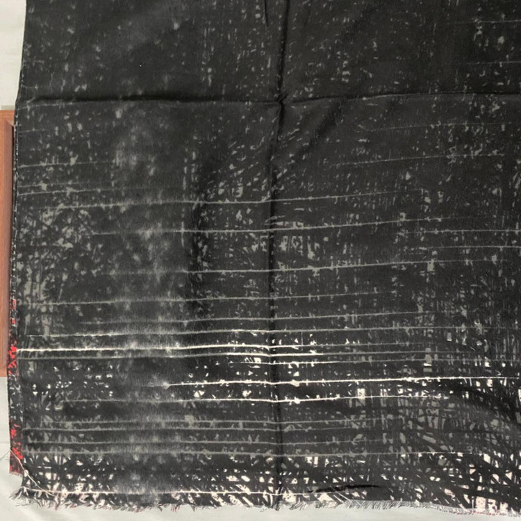 شال موهر مشکی زمستانه 104905