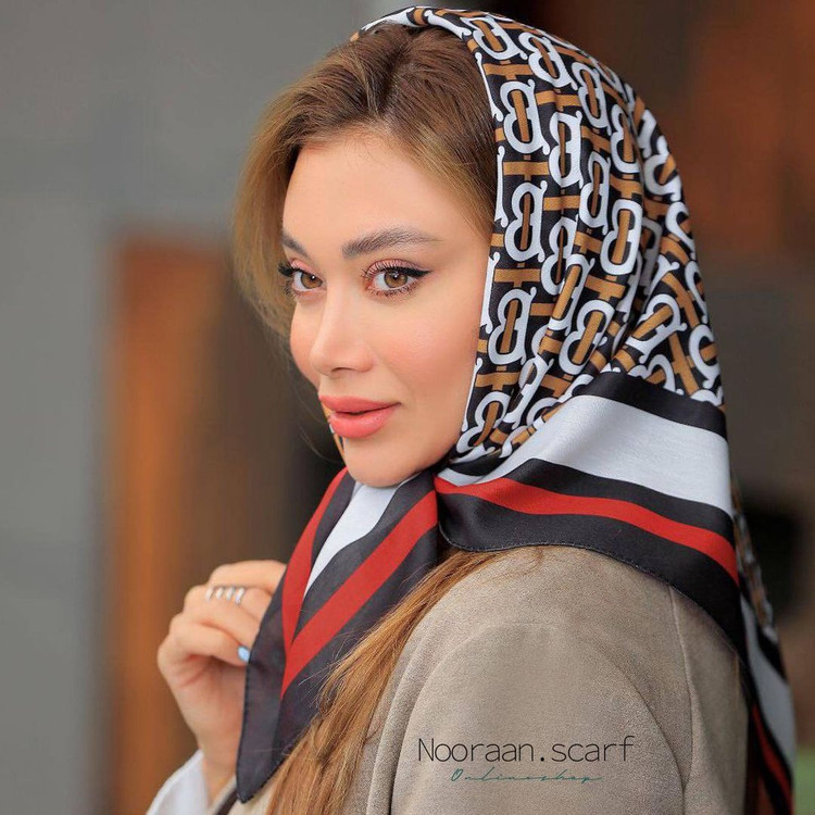 روسری قواره کوتاه نخی 106503