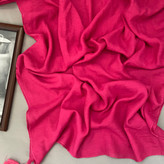 شال نخی اسلپ ساده سرخ آبی 107104