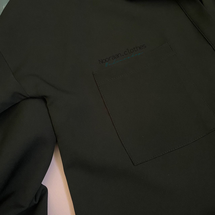 شومیز مجلسی مشکی مازراتی 120402