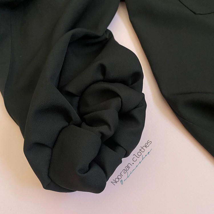 شومیز مجلسی مشکی مازراتی