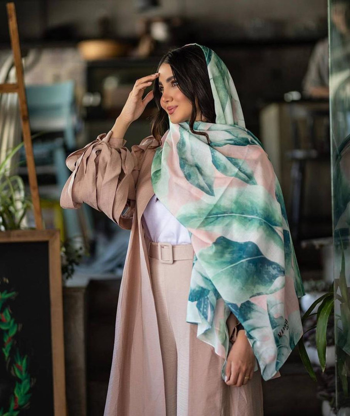 شال نخی بهاره هاوایی 107303