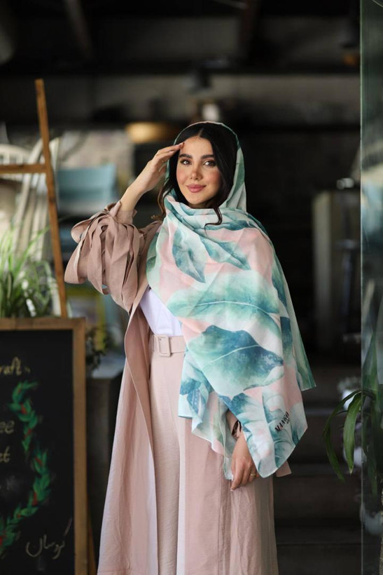 شال نخی بهاره هاوایی 107303