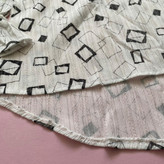 شومیز بهاره طرحدار سفید