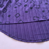 شومیز بهاره طرحدار بنفش