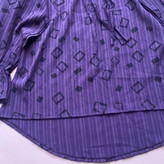 شومیز بهاره طرحدار بنفش