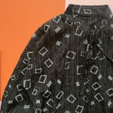 شومیز بهاره طرحدار مشکی