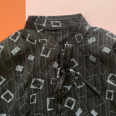 شومیز بهاره طرحدار مشکی