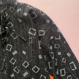 شومیز بهاره طرحدار مشکی