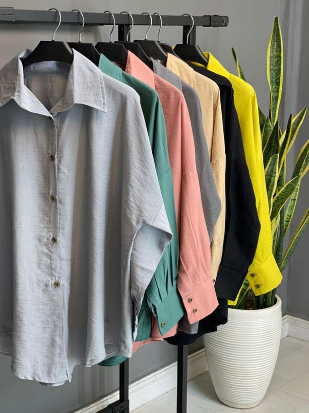 مانتو صورتی کوتاه بهاره - بابوس