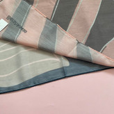 شال نخی صورتی و سبز