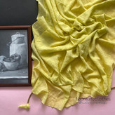 شال زرد مزونی نخی