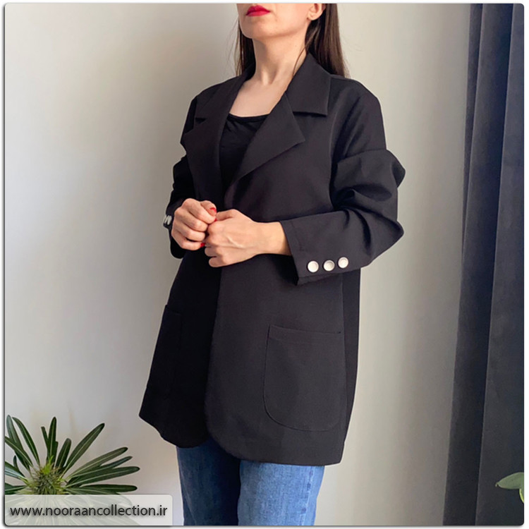 مانتو کتی مشکی