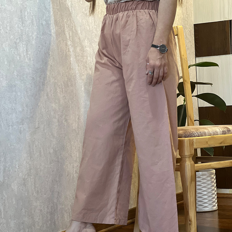 شلوار لینن زنانه گلبهی