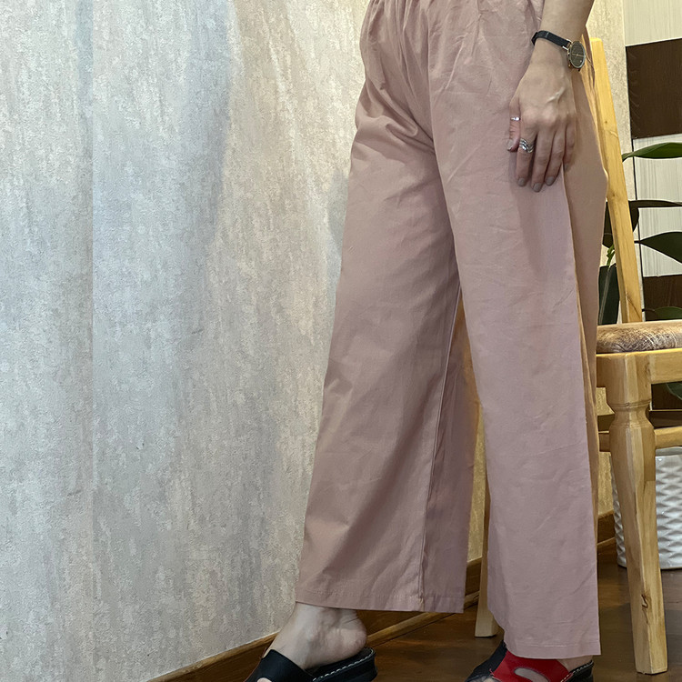 شلوار لینن زنانه گلبهی