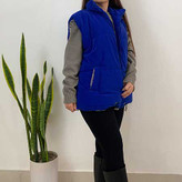 پافر سیلیکونی زنانه آبی کاربنی