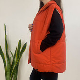 پافر سیلیکونی زنانه نارنجی