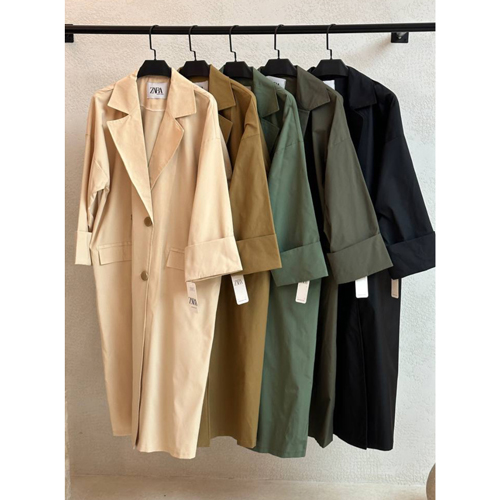 مانتو کتان تی سی سبز