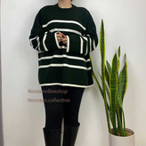 بافت راه راه سبز نخ ترک