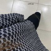 مانتو مجلسی مشکی ژاکارد