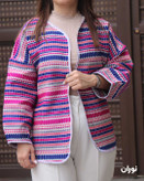 کت سنتی کوتاه زنانه صورتی