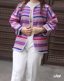 کت سنتی کوتاه زنانه صورتی