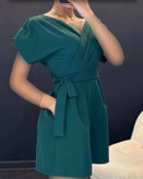 اورال مجلسی ساده سبز (سایز مدیوم)