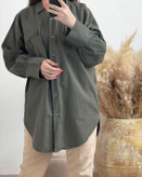 مانتو کتان سبز