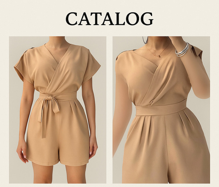 اورال مجلسی ساده کرم (سایز ایکس لارج XL)